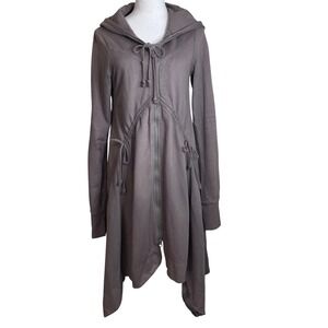 Prairie Underground Hoodie Cloak Drape Asymmetrical Jacket Sustainable Lagenlook